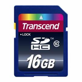 Speicherkarte TRANSCEND SDHC 16GB Class 10 (SD 3.0) (TS16GSDHC10)
