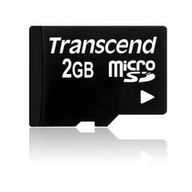 Speicher 2 GB TRANSCEND MicroSD Generation (TS2GUSDC)