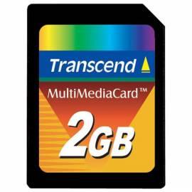 Speicherkarte TRANSCEND MMC 2GB (TS2GMMC) - Anleitung