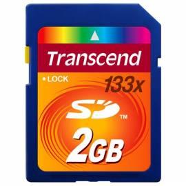 TRANSCEND SD-Speicherkarte 2GB 133 X (TS2GSD133)