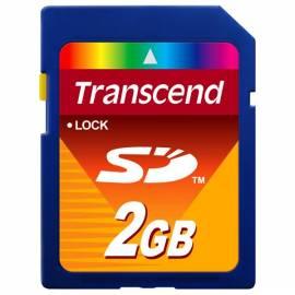 PDF-Handbuch downloadenTRANSCEND SD-Speicherkarte 2GB (TS2GSDC)