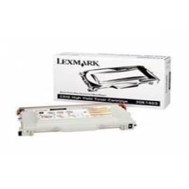 Toner LEXMARK C510 HY (20K 1403) schwarz - Anleitung