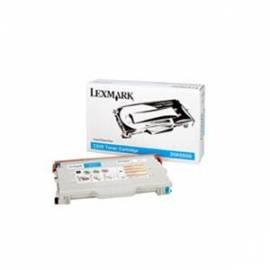 Benutzerhandbuch für Toner LEXMARK C510 HY (20K 1400) blau