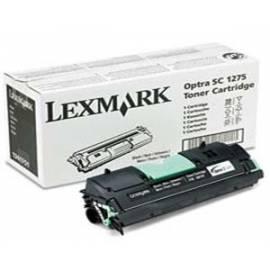 Toner LEXMARK Optra SC 1275 (1361751) schwarz Bedienungsanleitung