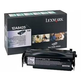 Benutzerhandbuch für LEXMARK T430 Toner (12A8425) schwarz