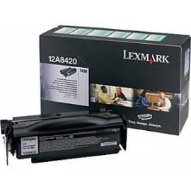 Bedienungsanleitung für LEXMARK T430 Toner (12A8420) schwarz