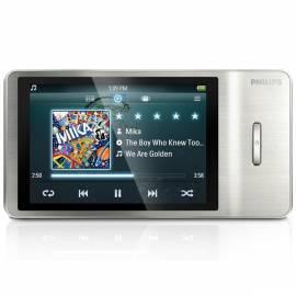 Benutzerhandbuch für PHILIPS GoGear Muse MP3-Player SA2MUS08S-Silber