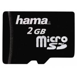 HAMA Speicherkarte MicroSD 55569 2 GB schwarz