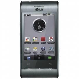 Handy LG GT 540 silber