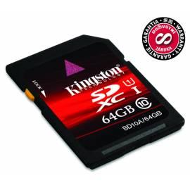Handbuch für Speicher Karte KINGSTON 64GB SDXC Class 10 UHS ich Flash-Karte (SD10A / 64GB)