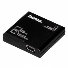 HAMA-Card-Reader all in one SD, schwarz (91094) schwarz