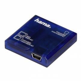 HAMA-Card-Reader all in one SD, blau (91096)