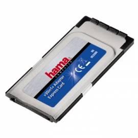 Handbuch für HAMA PCMCIA Kartenleser ExpressCard 32-Bit, 30 in 1 (53300)