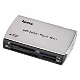 Bedienungshandbuch Kartenleser HAMA Universal 35-in-1 USB 2.0 (49009)