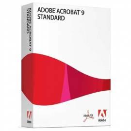 Software ADOBE Acrobat 9.0 Standard CZ WIN Upg (22002456) Bedienungsanleitung