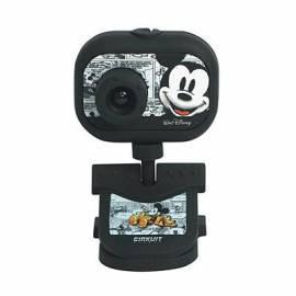 Webcamera OEM Webcam, USB 2.0, 1,3 MPX, Mickey-Mouse (DSY-WC301) Bedienungsanleitung