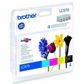 Tinte refill BROTHER LC-970 (LC970VALBP) rot/blau/gelb