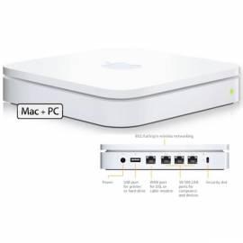Tocking Station APPLE Airport Extreme Basisstation (mc340z/a) weiß