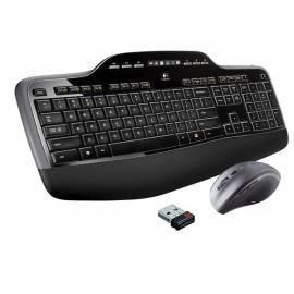 Tastatur LOGITECH Wireless Desktop MK710 (920-002422) schwarz