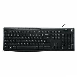 Tastatur LOGITECH Media Keyboard K200 Cs (920-002747) schwarz - Anleitung