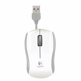 LOGITECH M125 Corded mouse (910-001838) Silber Gebrauchsanweisung