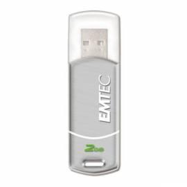 USB flash-Disk EMTEC C300 2GB USB 2.0 Silber