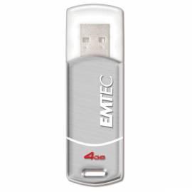 USB flash-Disk EMTEC C300 4GB USB 2.0 Silber