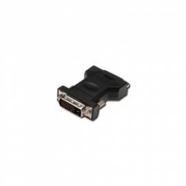 Redukce DIGITUS PC-Adapter DVI-D (24 + 1)-&  Gt; DVI-I (24 + 5) (F), (AH-410005) schwarz