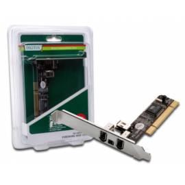 Zubehör für PC DIGITUS FireWire PCI 3 + 1 Port, VIA VT6306, Low-Profile (DS-33203)