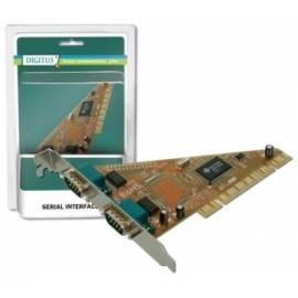 Bedienungshandbuch Zubehör für PC DIGITUS PCI Adapter 2 X RS232 (DS-33001)