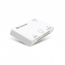 Card-Reader TRANSCEND P8-W (TS-RDP8W) weiß Gebrauchsanweisung