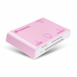 Card-Reader TRANSCEND P8-P (TS-RDP8R)-Rosa - Anleitung