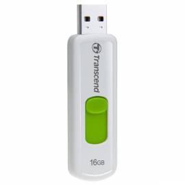 USB-flash-Disk TRANSCEND JetFlash 530 16GB, USB 2.0 (TS16GJF530) weiß/grün