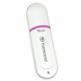 USB Flash disk TRANSCEND JetFlash V33 16GB, USB 2.0 (TS16GJFV33) weiss