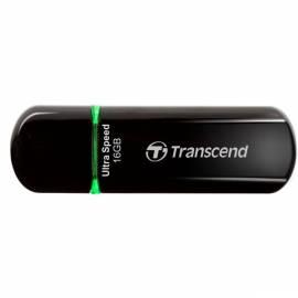 TRANSCEND JetFlash USB-Flash-Laufwerk-16 GB USB 2.0 (TS16GJF600) der V600 schwarz/grün