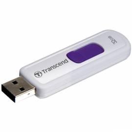 Bedienungshandbuch USB-flash-Disk TRANSCEND JetFlash 530 32GB, USB 2.0 (TS32GJF530) weiß/violett