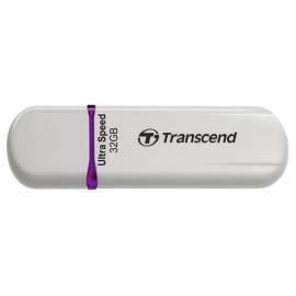 USB-flash-Disk TRANSCEND JetFlash 620 32GB, USB 2.0 (TS32GJF620) weiß/violett