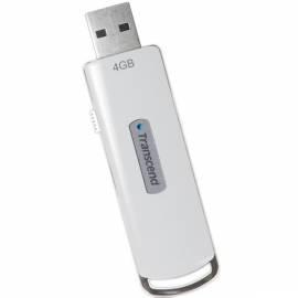 USB Flash disk TRANSCEND JetFlash V10 4GB, USB 2.0 (TS4GJFV10) weiss