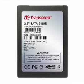 Service Manual Tought Festplatte TRANSCEND 2.5 SATA 120 GB SSD  
