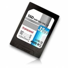Tought Festplatte 32 GB TRANSCEND SSD 2.5 SATA  