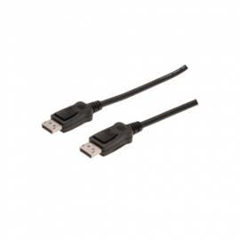 Zubehör-DIGITUS-DisplayPort Anschluss-Kabel 1 m, CU, AWG30 (AK-135001)