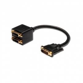 DIGITUS-Zubehör für PC DVI-Splitter, DVI (24 + 5) -2 x 2 (1 + 5) (PC-510002)