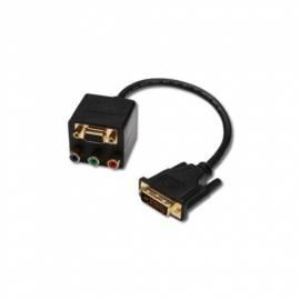 Bedienungshandbuch Zubehör für PC DIGITUS DVI-Splitter, DVI(24+5) - RCA (RGB) + D-Sub15 (AK-510004)