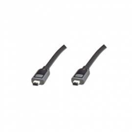 Bedienungshandbuch PC-Kabel 6pin-6pin FireWire DIGITUS 1, 8 m / grau (DK-115002) schwarz/grau