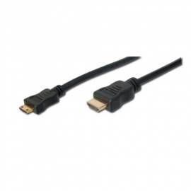 Patchkabel DIGITUS HDMI 1.3 / 1.2 (C bis A) 2 m, Gold (AK 62301)