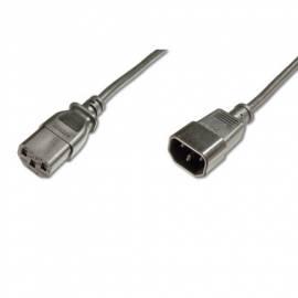 Verlängerungskabel Kabel DIGITUS AC 240 v, 1, 8m IEC C13/C14 (AK 503 2M)