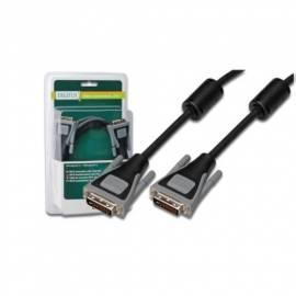 DIGITUS DVI-D (24 + 1) Kabel, 2 x DualLink 2 m, Ferrit, Blister (DB-229780) Gebrauchsanweisung