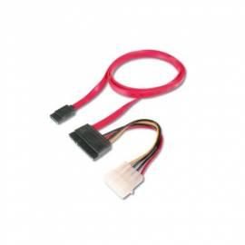 PC-Kabel DIGITUS SATA Combo Kabel 0, 5 m (AK-SATA-SP-050) - Anleitung