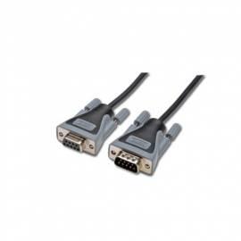 Bedienungsanleitung für DIGITUS PC Kabel DB9 M/F 10 m / grau (DK-113023) schwarz/grau