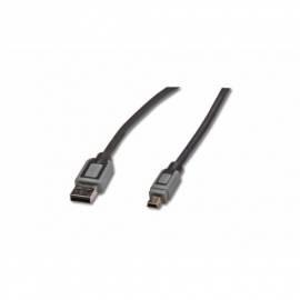 Service Manual DIGITUS USB-Kabel für PC USB und M &   Gt; B-Mini 5pin M, 2 m / grau (DK-112025) schwarz/grau